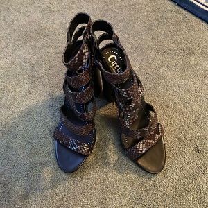 Ladies Sam Edelman Stacked Heels BRAND NEW
